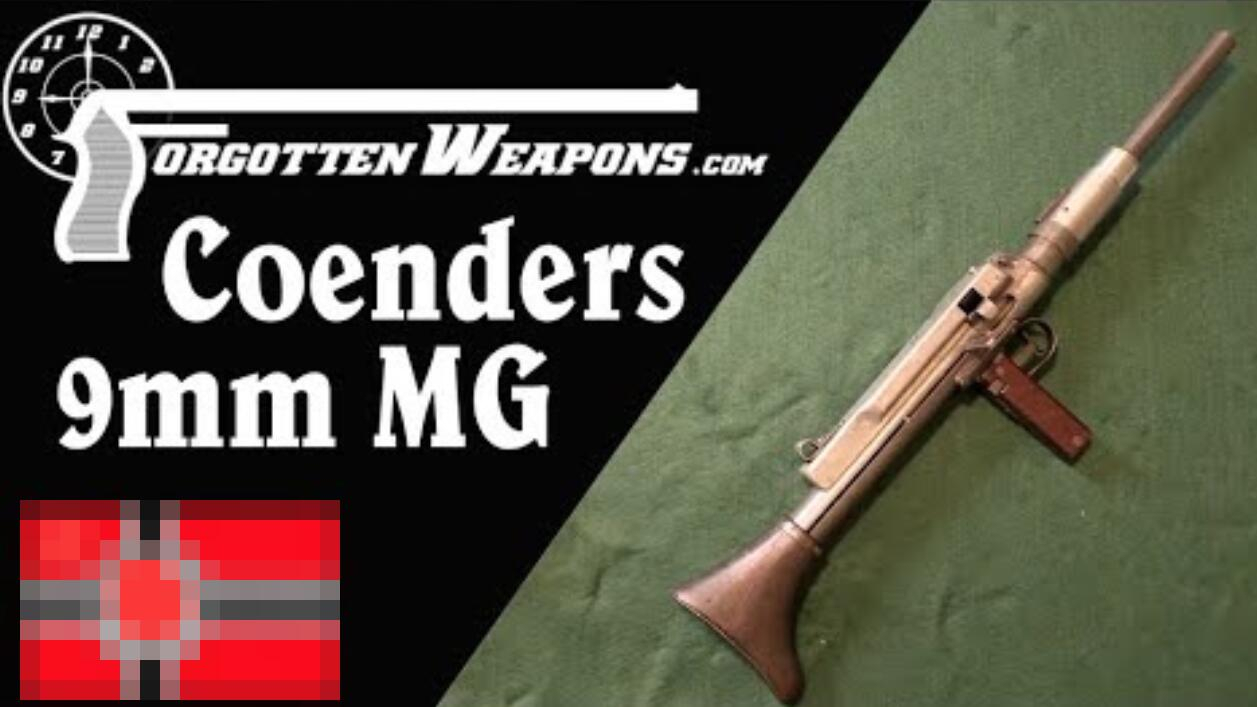 【被遗忘的武器/双语】奥古斯特·考安德斯的弹链供弹9mm口径轻机枪